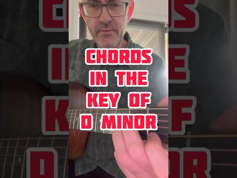 Chords in the key of D minor