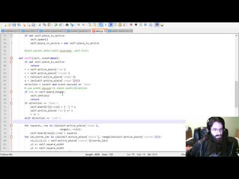 Lets Code Python Tetris Part 4