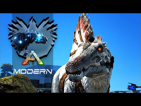 ARK Mods The Center T2EP23 - Matando Um Super Giganotosaurus!
