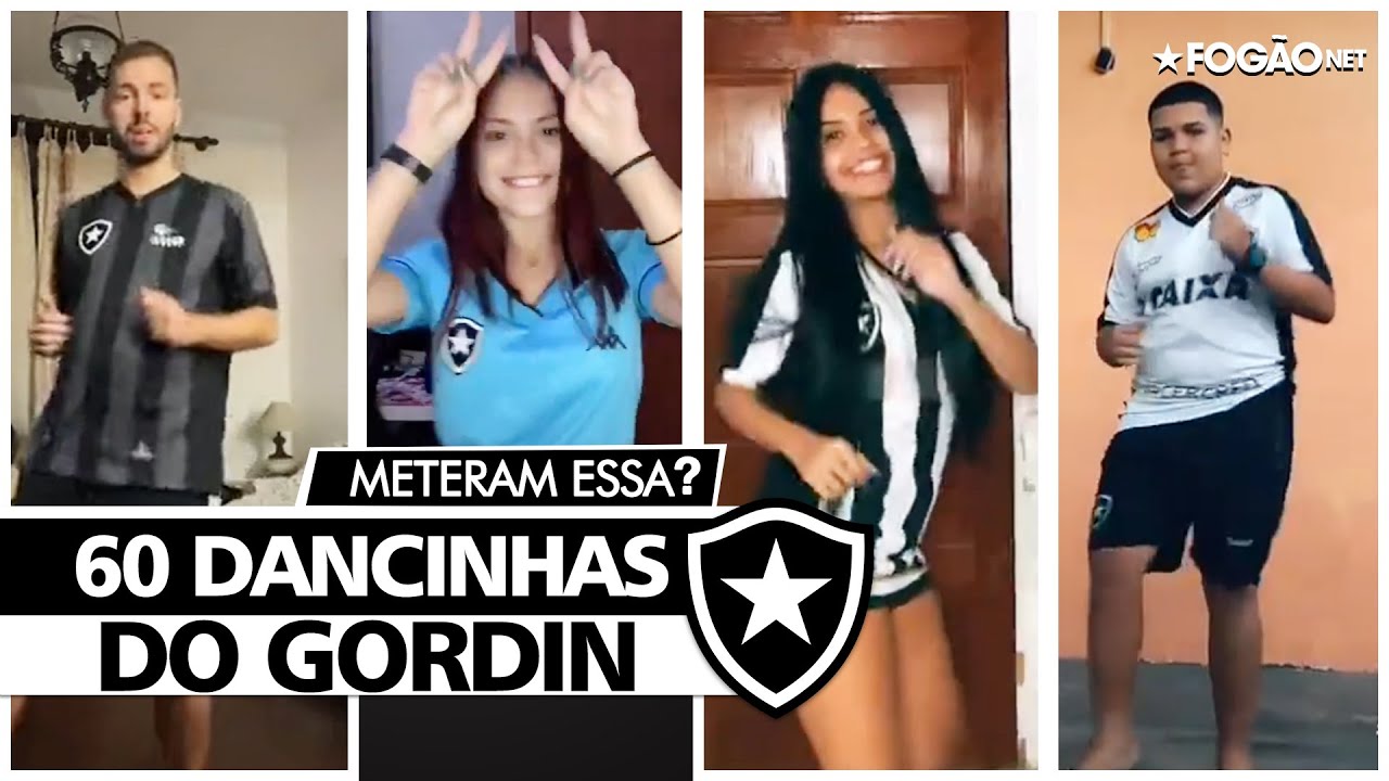 Embalada! Torcida do Botafogo comemora boa fase com ‘Dancinha do Gordin’ nas redes sociais 🕺🏽🔥
