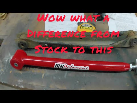 Installing UMI Adjustable Lower control Arms