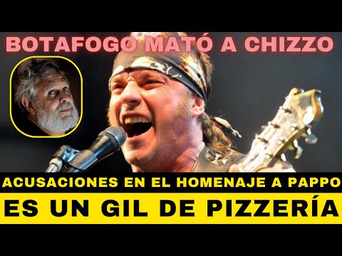 BOTAFOGO: "CHIZZO IS A DUMBASS." CONTROVERSY AT PAPPO'S TRIBUTE