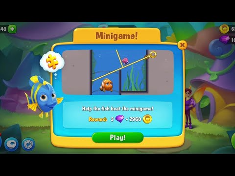 @Fishdom Win Strikes Level 6246 - 6250 and Minigame!