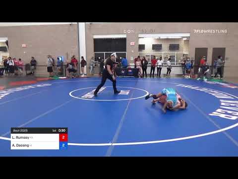 79 Kg Rr Rnd 1 - Lillian Rumsey, PA Vs Adriana Daoang, HI