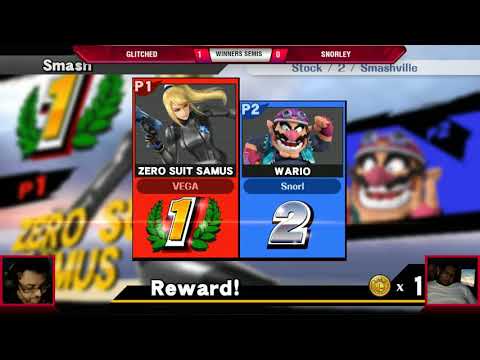 VS Weekly 8/23/18 - Winners Semis - Glitched Vega (ZSS) vs Snorley (Wario) - Smash 4