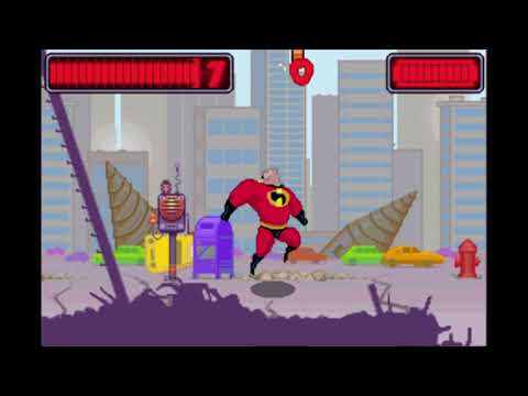 The Incredibles: Rise of the Underminer - Game Boy Advance Gameplay - VisualBoyAdvance