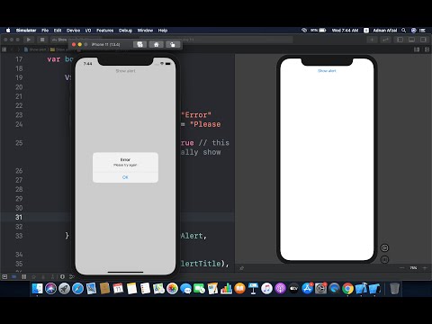 Show an alert with a callback - Swift UI