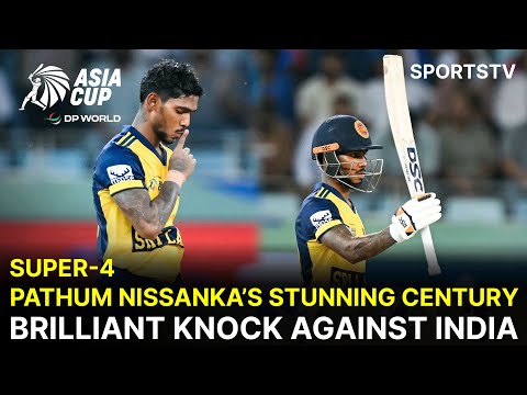 Batting Perfection! Nissanka’s 107 vs India | IND vs SL | Match 18 | DP World Asia Cup 2025 | ZF1U