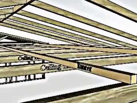 Roof Space Diagonal Braces with Music