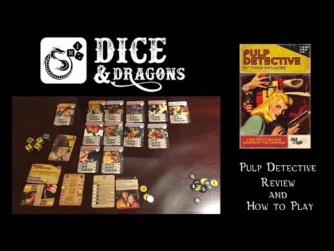 Dice and Dragons - Pulp Detective Review and How to Play