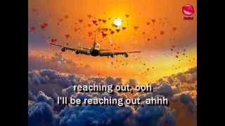 REACHING OUT - Bee Gees (Lyrics)