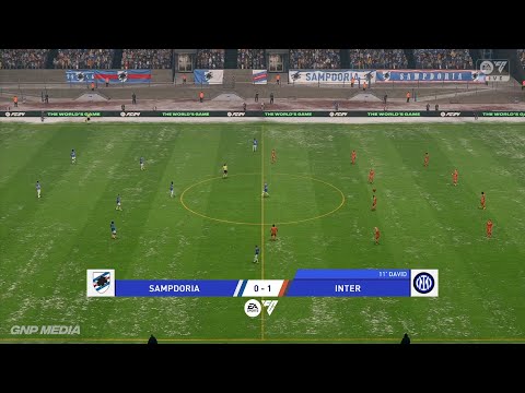 EA Sports FC 24 - Career Mode - Inter Milan - Snow Field - Gameplay