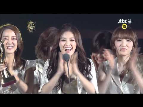 120119 JTBC The 26th Golden Disk in Osaka Infinite&Rainbow - Hallyu Icon Award