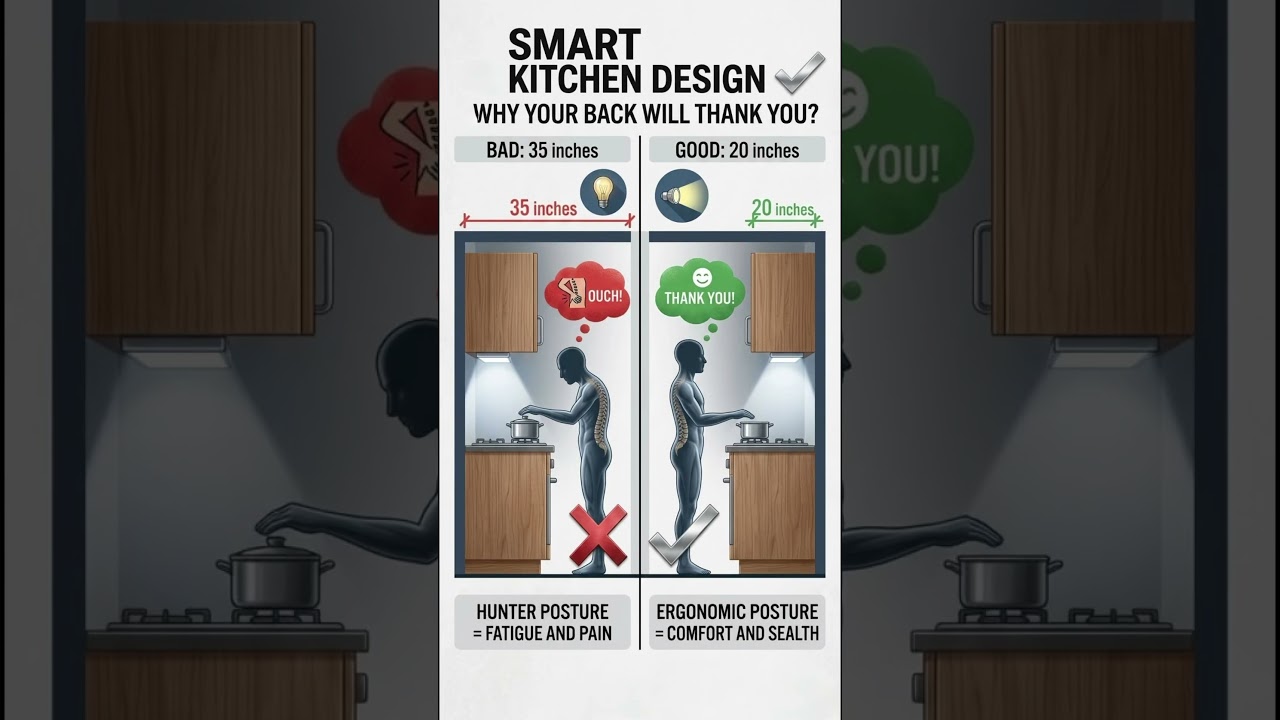 SMART KITCHEN DESIGN #shorts #civilengineering065 #viral