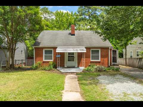 Perfect Location! 2BR/1BA Home Near Duke & Downtown Durham property video