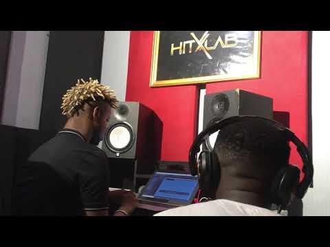 FABIAN BLU IN THE STUDIO WITH REXXIE