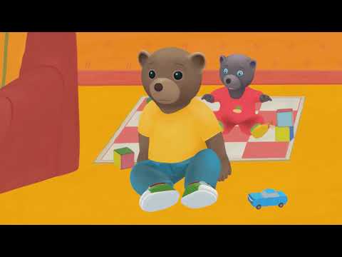 Petit Ours Brun 3D -  Un petit accident