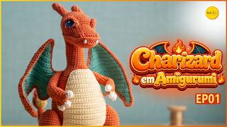 Receita Amigurumi Charizard | Crochê Passo A Passo (Parte 1/20)