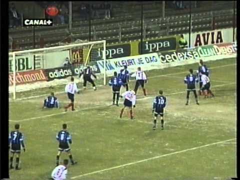FC Bruges - Royal Tilleur Footbal Club Liègeois (Coupe de Belgique 95/96)