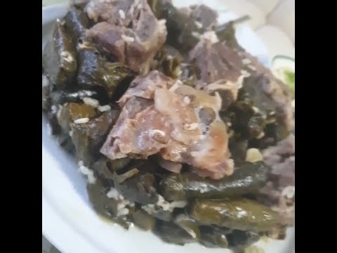 Arabisches Essen/Gefüllte Weinblätter