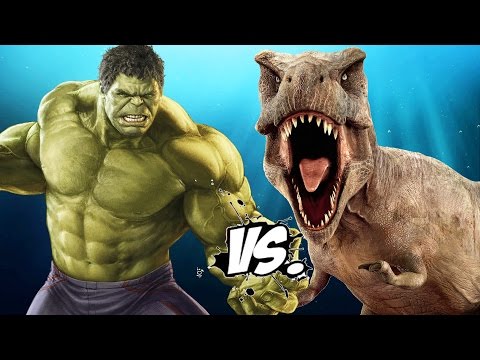 HULK VS T-REX - EPIC BATTLE