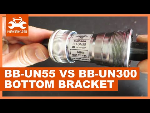 BB-UN55 vs BB-UN300; which is the better square taper bottom bracket?