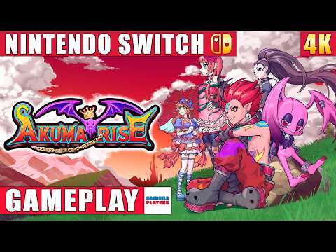 Akuma Rise Nintendo Switch 1 Gameplay in 4K