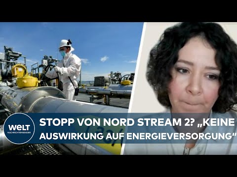 NORD STREAM 2: Genehmigungsstopp? "Hat keine Auswirkung auf die Energieversorgung in Deutschland"