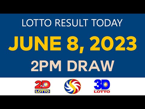 [Thursday] Lotto Result Today JUNE 8 2023 2pm Ez2 Swertres 2D 3D 6D 6/42 6/49 PCSO