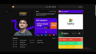 Download the video "Portfolio Website For Freelancer - Php , Laravel , Livewire, SQL"