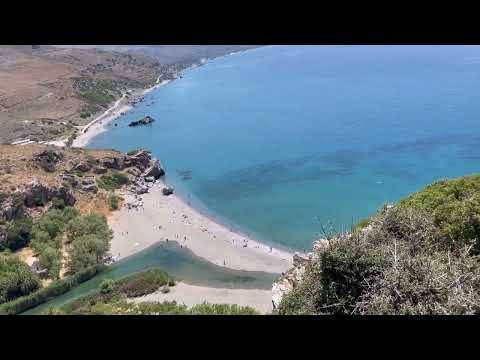 Enjoy the view in Crete - Preveli Beach