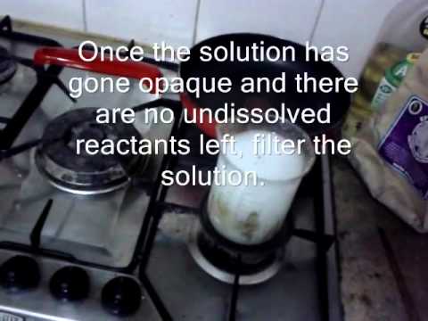 How to make sulfuric acid (New method!)
