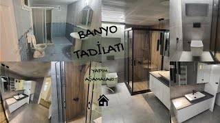 🚿🎬 BANYO DEKORASYON FİKİRLERİ, BANYO YENİLEME/ YAPIM AŞAMALARI ( BATHR