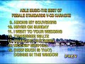 Able Music Video Karaoke Volume 6 The Best Of Female Standards Songlist