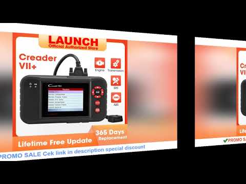 Launch Creader VII Plus Car Diagnostic Tool Auto Scanner Engine Transmission ABS SRS Airbag Scan Too