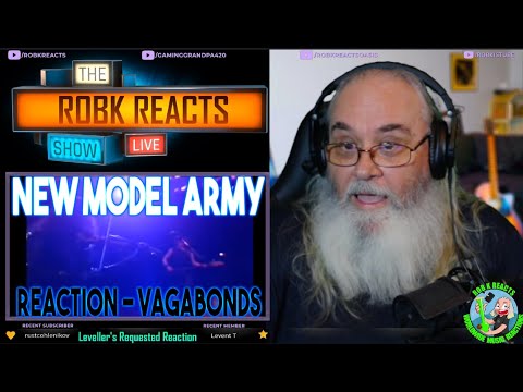 New Model Army Reaction - Vagabonds (with Ed Alleyne-Johnson) - First Time Hearing - Requested
