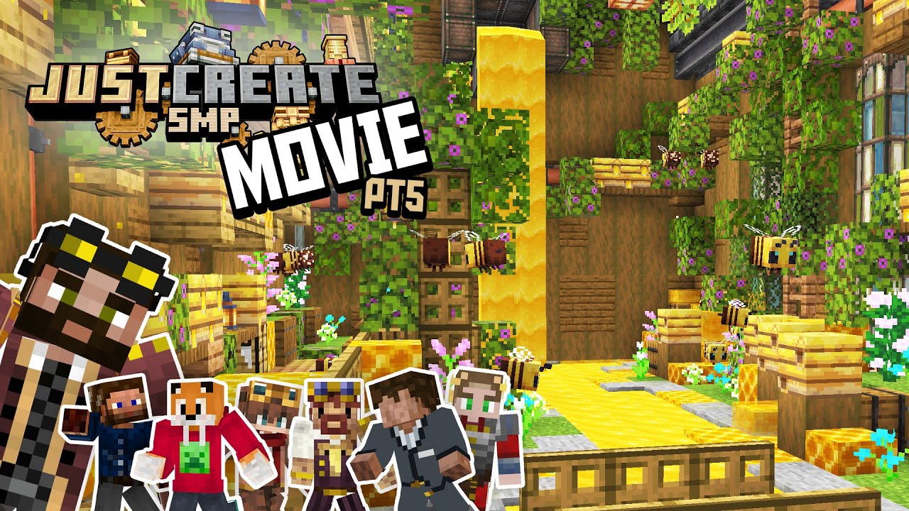 Minecraft Create Mod MOVIE! (41-45)