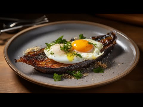 Breakfast Kippers with fried egg