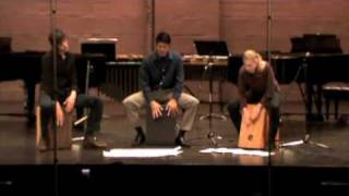 Rancho Jubilee for cajon trio by Andrew Beall