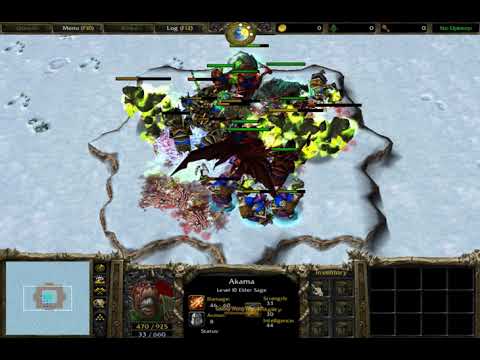 (Comment Request) 1 Gul'dan (Custom) & 1 Akama vs 12 Bandit Lord & 6 Stormreaver Warlock 1080p