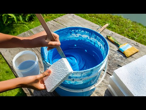 Non buttare più via il polistirolo, crea la tua vernice lucida di alta qualità per il legno