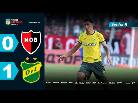 NEWELL'S 0 - 1 DEFENSA Y JUSTICIA I Resumen del partido | #TorneoBetano Apertura 2025
