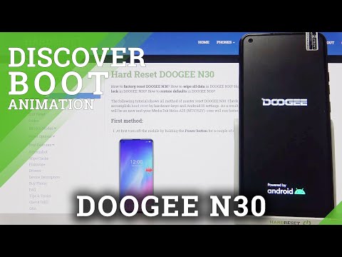 Boot Up Process & Welcome Screen Animation in Doogee N30