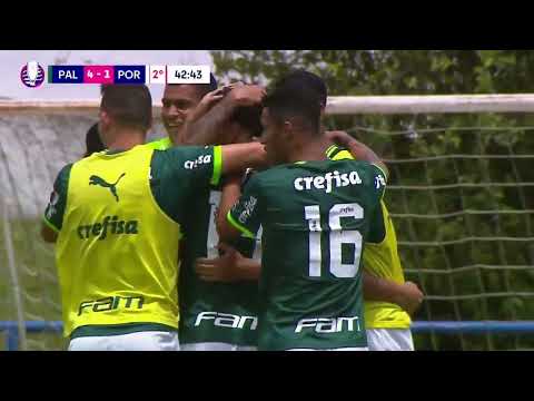 PALMEIRAS 4 x 2 PORTUGUESA | MELHORES MOMENTOS | QUARTAS DE FINAL -  VOLTA | PAULISTA SUB-20