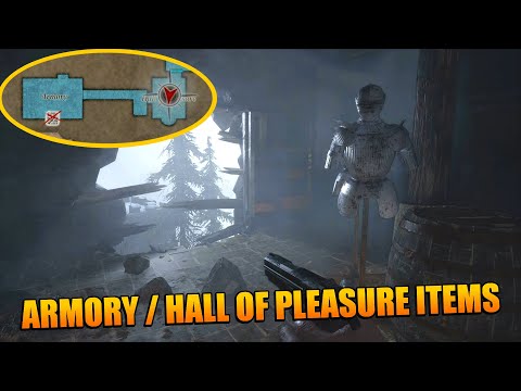 Resident Evil 8 Village Armory Items | Hall Of Pleasure Items | How To Clear Missing Item RE8