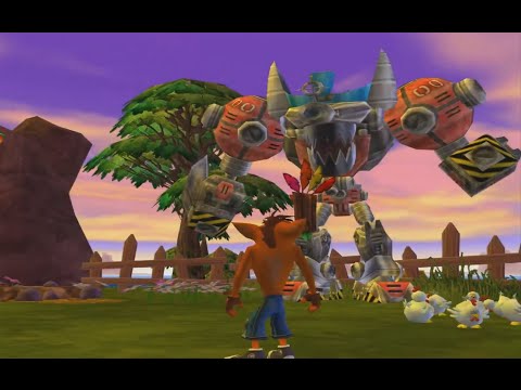 Twinsanity :: Playing as Mecha Bandicoot on N. Sanity Island