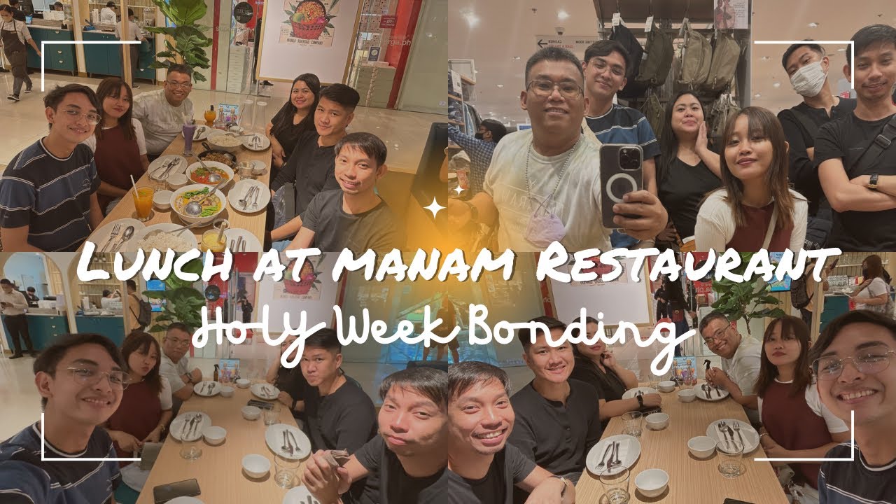 Term Break Lunch Bonding | Manam, Robinsons Magnolia
