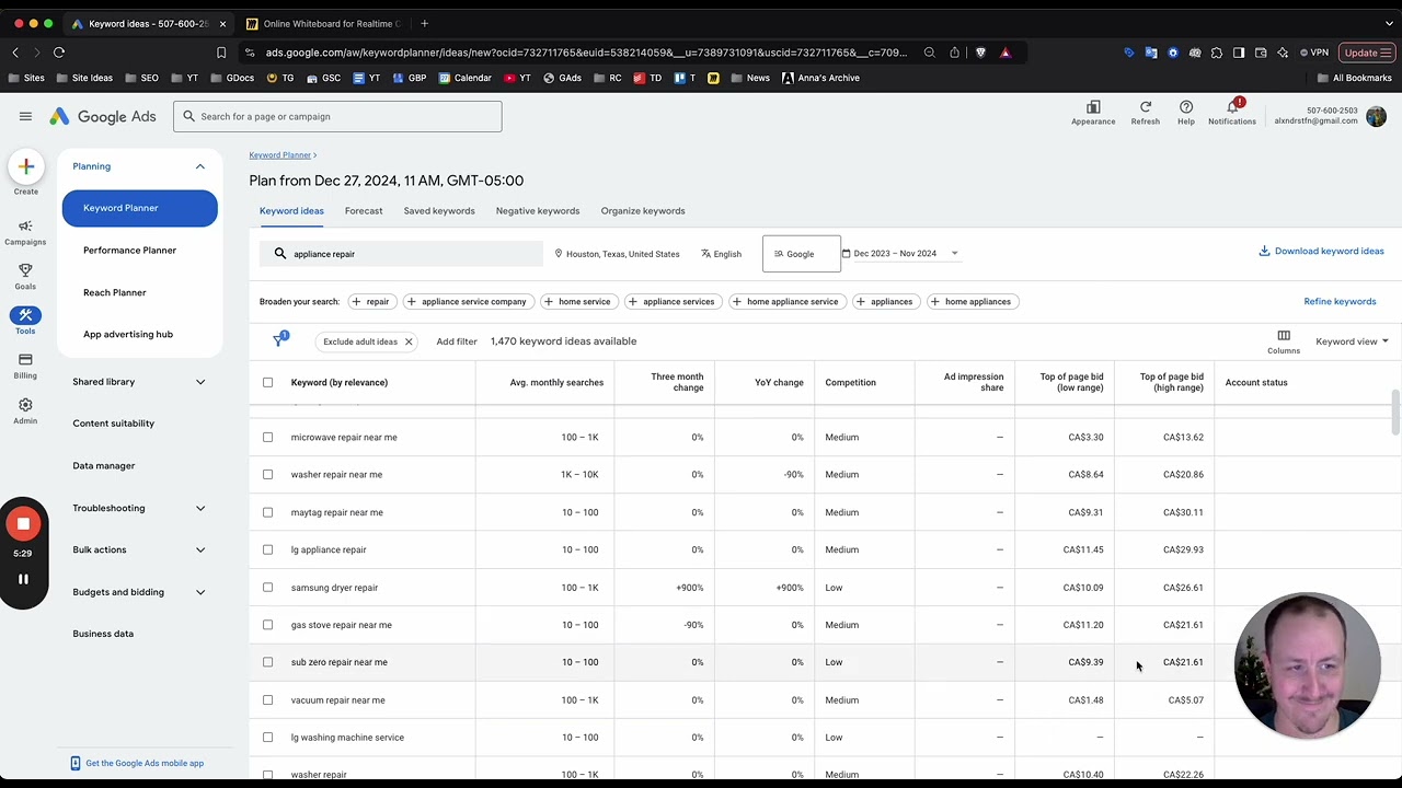 Repair Landing Pages