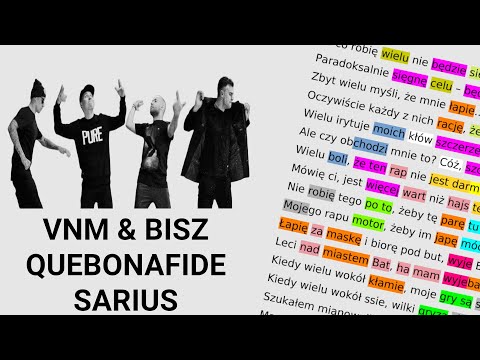 VNM & Bisz & Quebonafide & Sarius - D.Y.H.A. | Rym za rymem (REMAKE)