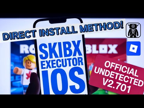 Direct Install SKIBX Executor Mobile NEW Update (v2.701) on iOS | BEST Roblox Executor iPhone/iPad